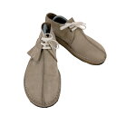 【中古】クラークスオリジナル CLARKS ORIGINALS DESERT TREK ライトトープ ヌバック LIGHT TAUPE NUBUCK メンズ UK：8