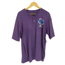 【中古】ユーズドフルギ USED古着 80S〜 MISSION OAKS ヘンリーネックTシャツ メンズ 表記無