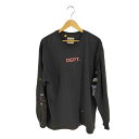 【中古】ユーズドフルギ USED古着 {{GALLERY DEPT.}} CENTER LOGO LS メンズ import:L