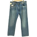 【中古】リーバイス Levis 505 ジップフライ ストレート デニムパンツ メンズ W38 L30(4)
