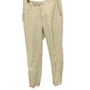 【中古】ポロバイラルフローレン Polo by RALPH LAUREN Linen Suit Trousers リネン スーツ トラウザー サイドアジャスター ノータック スラックス パンツ メンズ 32/33