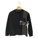 【中古】ブラックレーベルクレストブリッジ BLACK LABEL CRESTBRIDGE ボタン付きワンポケットロンT メンズ JPN:2