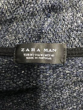 ZARA MAN ザラマン アウター メンズ - 青系 ロングガウン【中古】【ブランド古着バズストアBAZZSTORE】【280321】