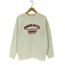 【中古】キルシー KIRSH ARCH LOGO BASIC SWEATSHIRT トレーナー レディース JPN:1