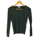 【中古】ジョンスメドレー JOHN SMEDLEY ウールヘンリーネックニット レディース JPN:S