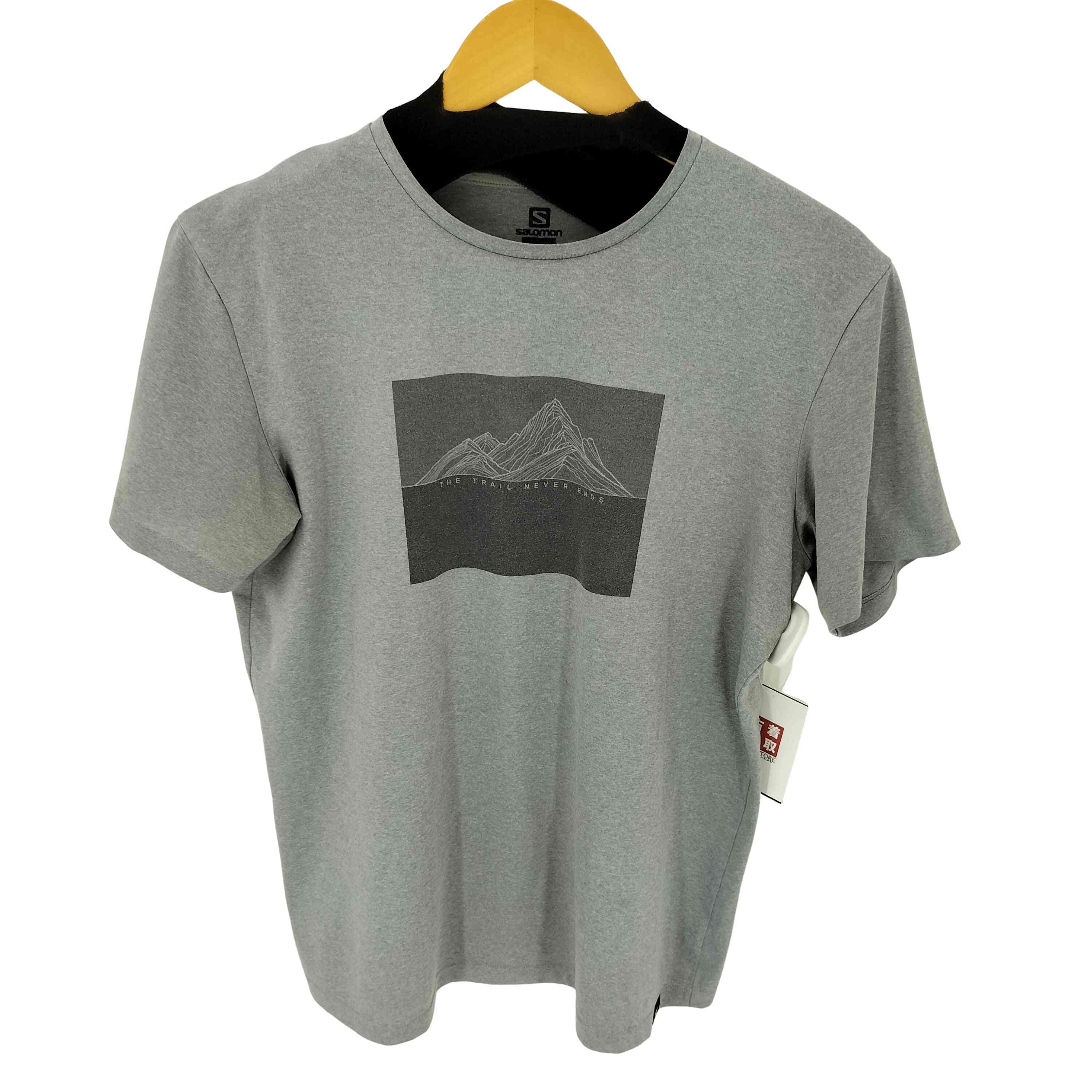 【中古】サロモン SALOMON フロントプリント Tシャツ レディース import：M