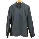 【中古】チャンピオン Champion 00S Y2K CG BY フリース切替え バイカラー ハーフジップ テック トラックジャケット メンズ JPN:L
