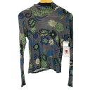 【中古】ヒロココシノ HIROKO KOSHINO L/S 総柄ハイネックトップス レディース JPN:38