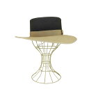 【中古】シャポードオー ChapeaudO 切替ストローハット レディース 57.5cm