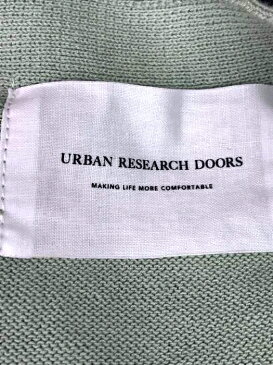 URBAN RESEARCH アーバンリサーチ カーディガン メンズ 2020年春夏新作 緑系 US:40 日本サイズ:L-XL 相当 20SS COOLMAX ECO Vネックカーディガン【中古】【ブランド古着バズストアBAZZSTORE】【051220】