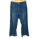 【中古】ユーエスネイビー U.S.NAVY 70S SEAFARER TALONジップ セーラーデニム メンズ 表記無(4)