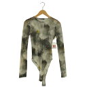 【中古】ザラ ZARA チュール シアー ボディースーツ レディース import:S