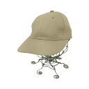 【中古】ユニフォームエクスペリメント uniform experiment VISOR LOGO CAP メンズ FREE