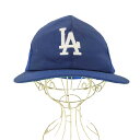 【中古】エムエルビー MLB 80-90s 台湾製 つば裏緑 ベースボールメッシュキャップ メンズ 表記無