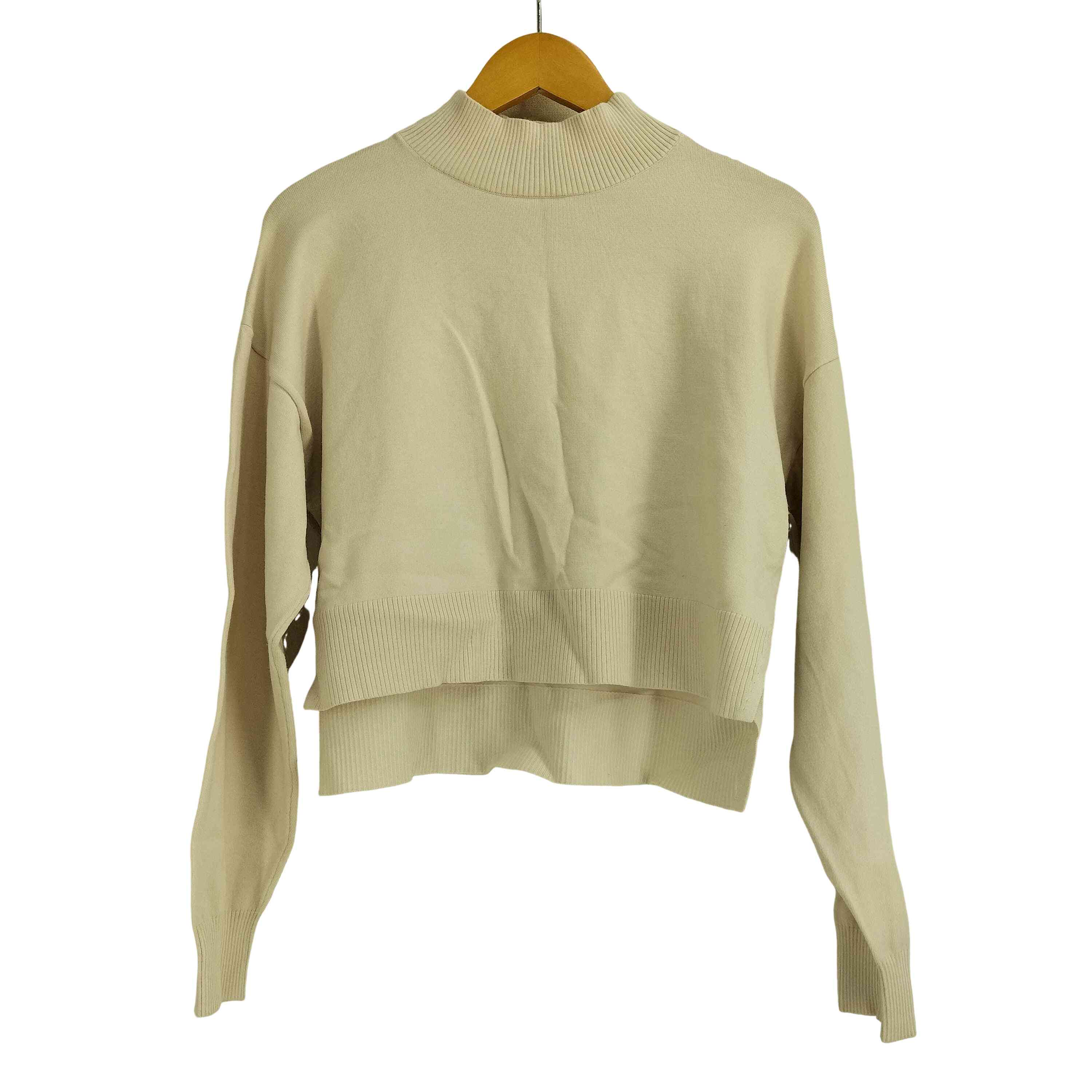 【中古】ジェイダ GYDA 23AW レーヨン混 ポリ ハイネックニット レディース FREE(4)