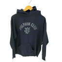 【中古】ラッセルアスレチック RUSSELL ATHLETIC 70s 金タグ DOLPHIN CLUB プルオーバーパーカー メンズ import:L