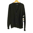 【中古】ビームス BEAMS 7ゲージ ダメージ Vネック カーディガン メンズ JPN:S