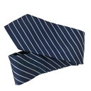 【中古】ポールスミス Paul Smith シルク100ストライプネクタイ メンズ 表記無