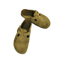 【中古】ビルケンシュトック BIRKENSTOCK Boston スエードレザー レディース EUR:36