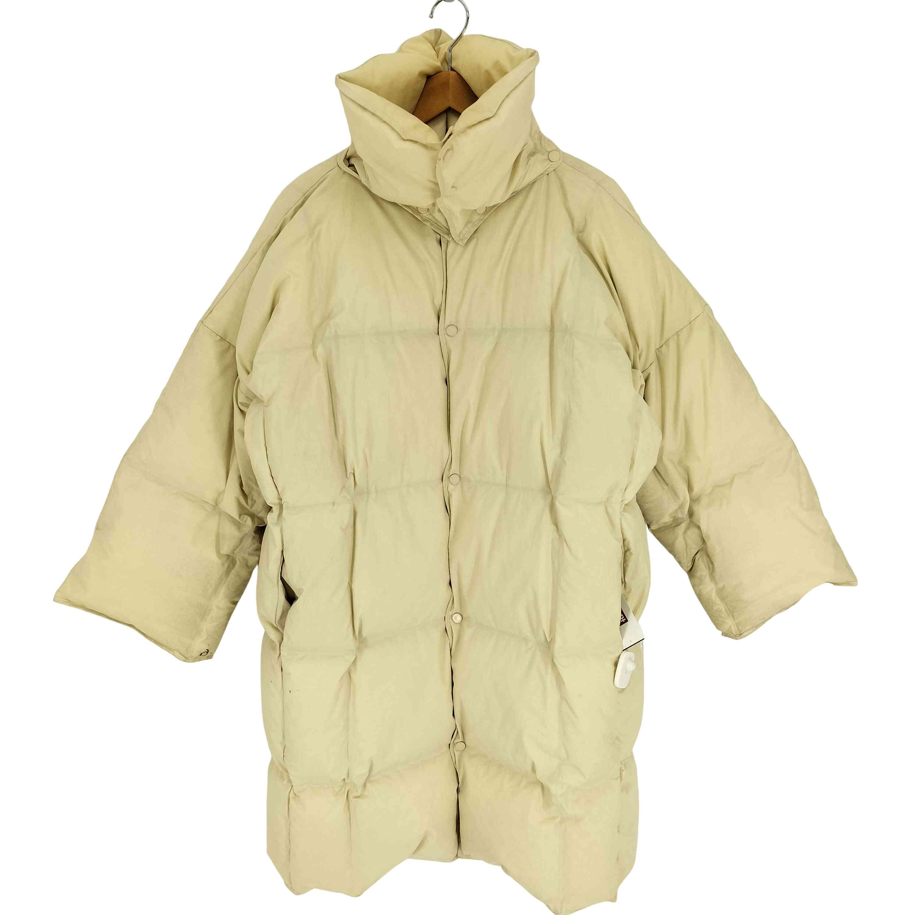 【中古】ボッテガヴェネタ BOTTEGA VENETA 20AW Popline Puffer Coat フロステッド ポプリン オーバー..