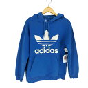 【中古】アディダスオリジナルス adidas Originals トレフォイルロゴ プルオーバーパーカー メンズ JPN:L(4)
