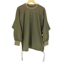 【中古】カレンソロジー curensology ワッフルフットボールTシャツ レディース FREE(4)