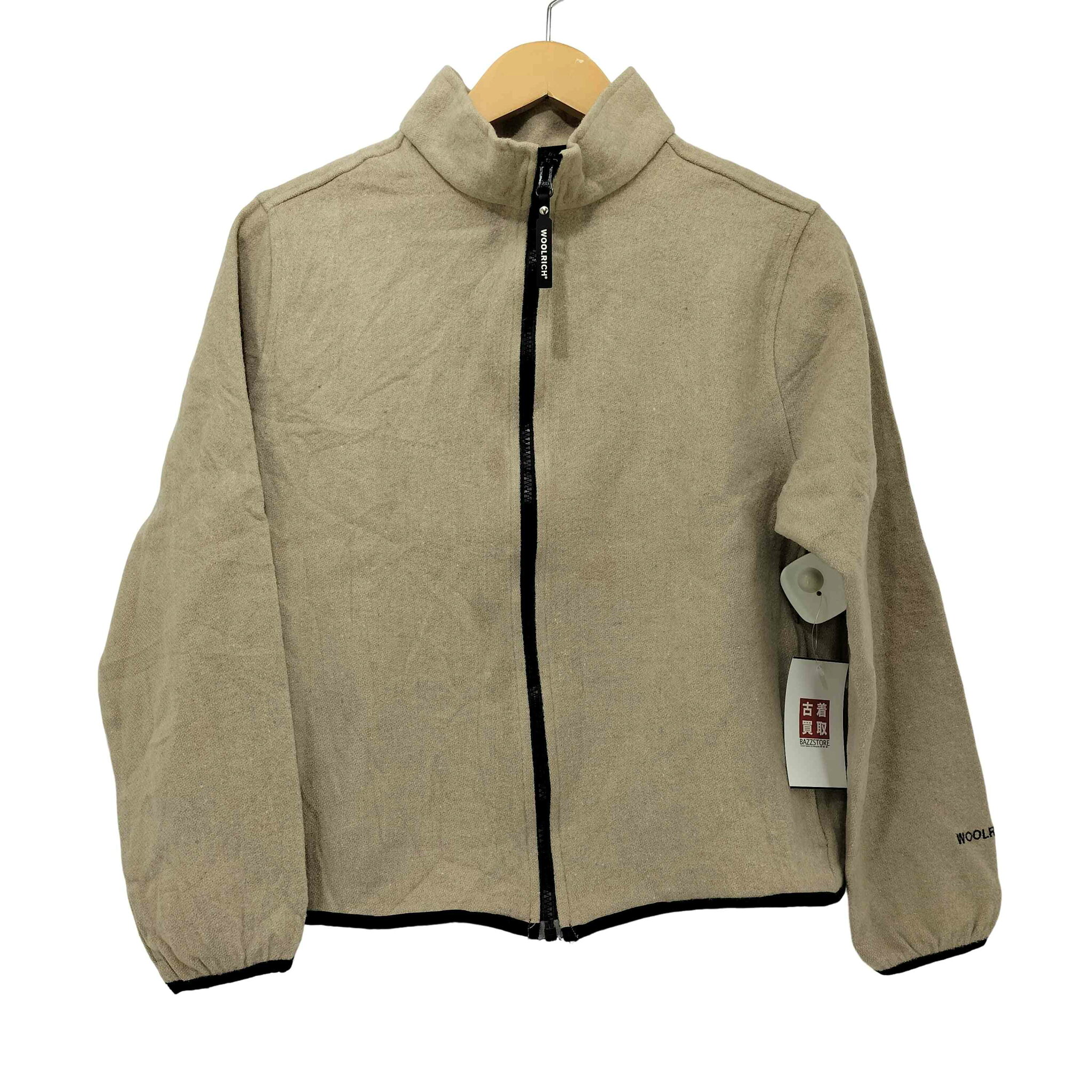 【中古】ウールリッチ WOOLRICH 90S ウール スタンドカラー ジップアップ ジャケット レディース 表記無