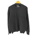 【中古】ナノユニバース NANO universe AQUA ウール カシミヤ クルーネックプルオーバー メンズ JPN:M