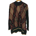 【中古】キディル KIDILL {{rurumu}} 20AW sacredness garden mix pattern knit pullover レディース FREE(4)