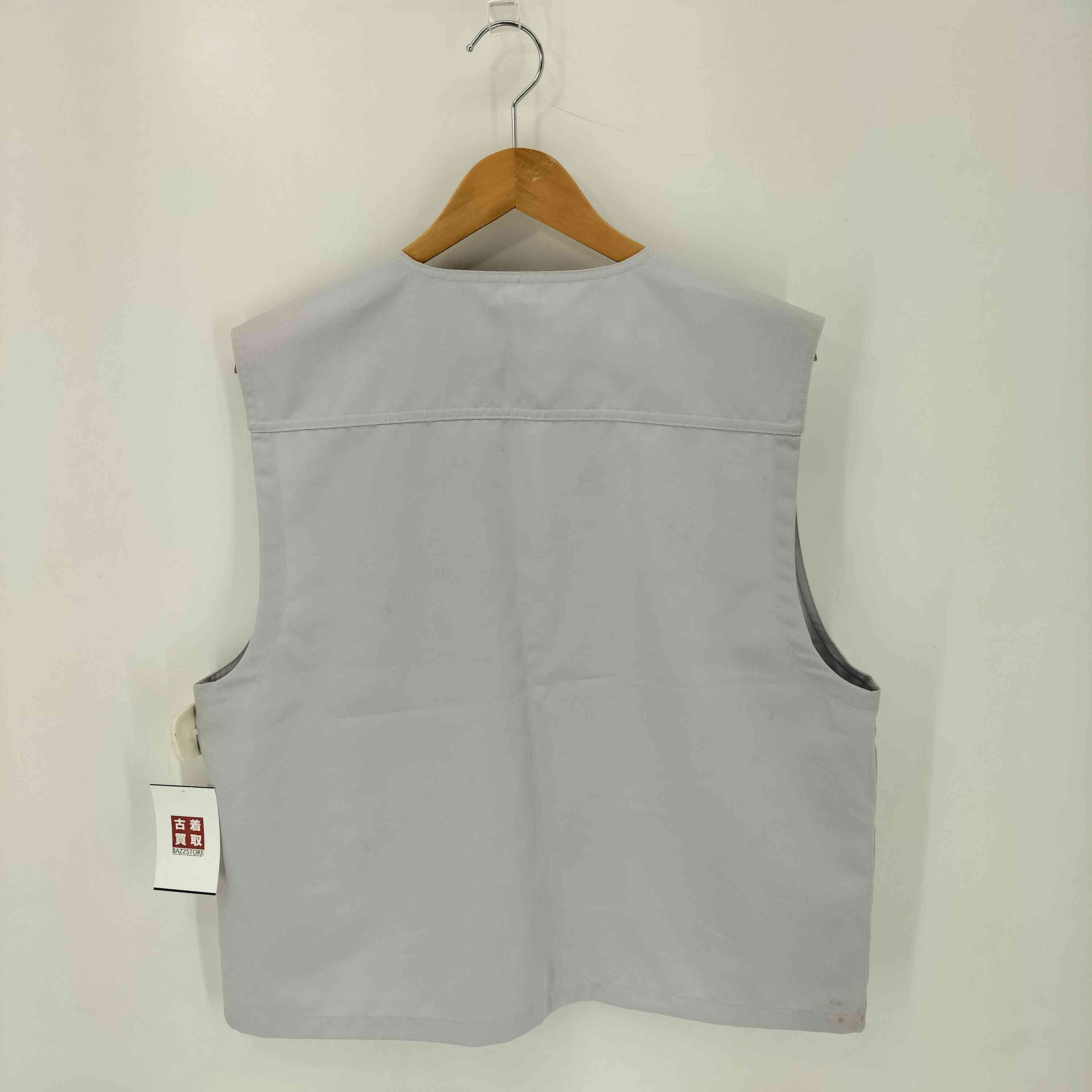 【中古】ユーズドフルギ USED古着 {{Good MX FEEL}} ワーク フィッシングマルチポケット デザインベスト メンズ 3L