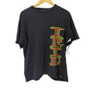 【中古】ステューシー Stussy IRIE 両面ロゴ プリント シャツ メンズ import:L
