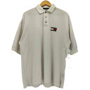 【中古】トミーヒルフィガー TOMMY HILFIGER 90S フラッグタグ S/S ポロシャツ メンズ import:XL(4)