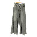 【中古】ジョンローレンスサリバン JOHN LAWRENCE SULLIVAN Washed denim super wide pants メンズ JPN:48