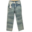 【中古】ユーズドフルギ USED古着 MANYDOPE ダメージ加工 デニムパンツ Y2K メンズ JPN:M