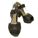 【中古】クロエ Chloe アンクルベルトヒールサンダル レディース 35 1/2