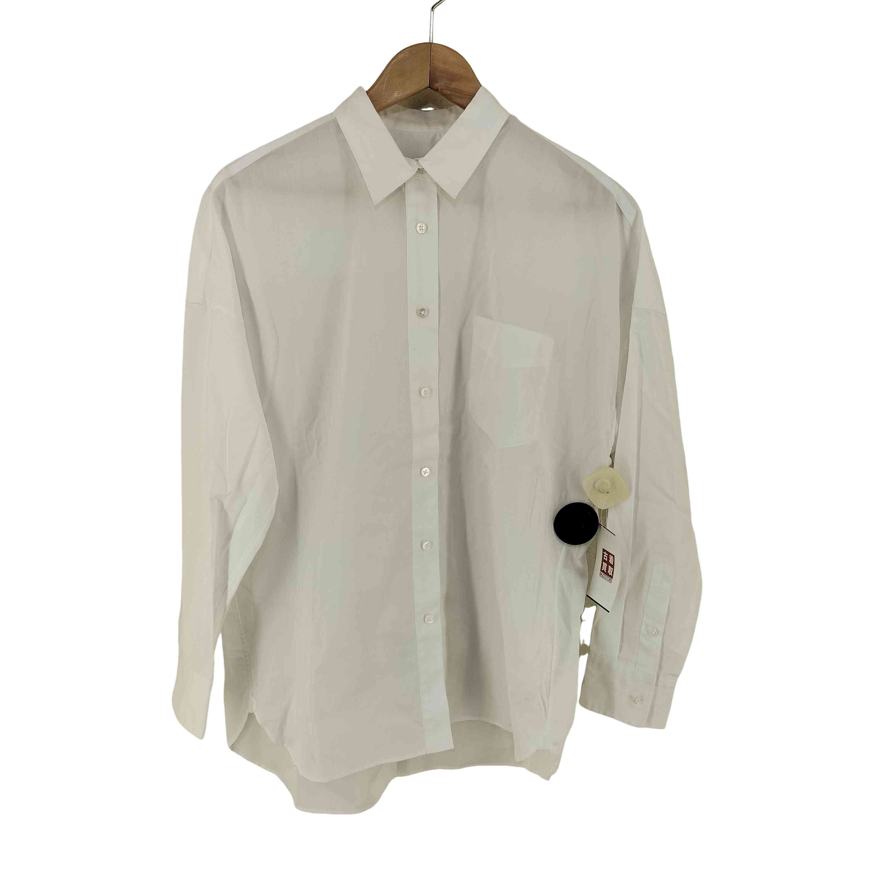 【中古】カレンソロジー curensology &RCコラボ L/S ビッグシャツ レディース FREE