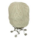 【中古】マチュアーハ mature ha. slant cutting knit cap aran レディース ONE SIZE