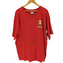 【中古】ベイサイド BAYSIDE 90s USA製 両面プリントクルーネックTシャツ メンズ 2XL