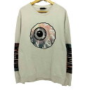 【中古】ミシカ MISHKA プリント オーバーサイズ プルオーバー スウェット メンズ XXL(4)