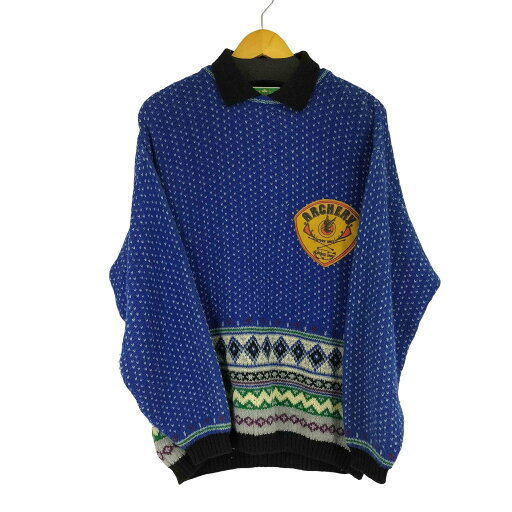 【中古】ユーズドフルギ USED古着 KMC バーズアイポロニット メンズ import:M 【中古】ユーズドフルギ USED古着 KMC バーズアイポロニット メンズ import:M