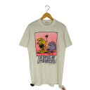 【中古】ステッドマン STEDMAN 90s USA製 1990© 袖シングルステッチ キャラクタープリント Tシャツ メンズ import:L