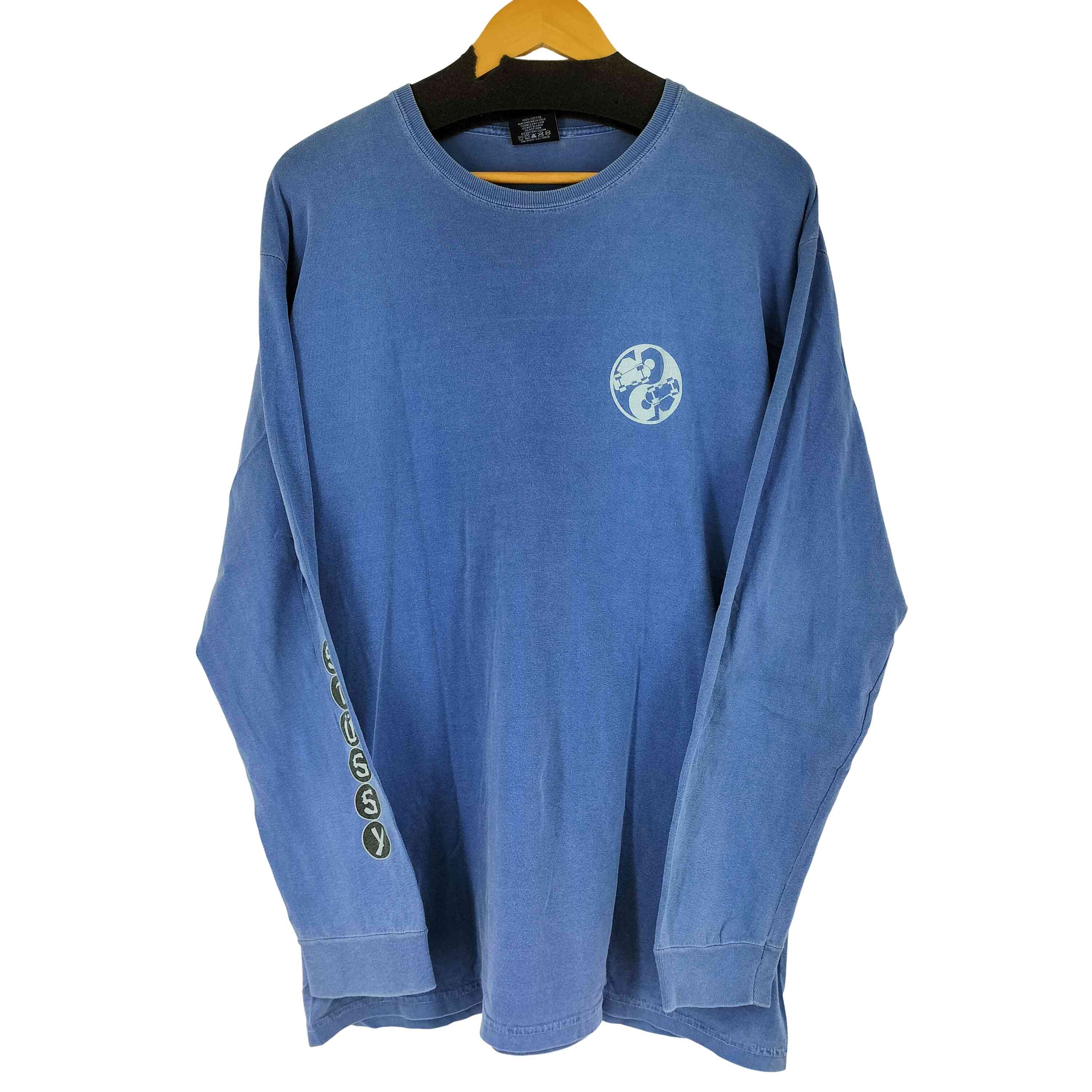 【中古】ステューシー Stussy 00S 両面プリント L/S Tシャツ メンズ import:L
