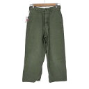 yÁz[YhtM USEDÒ {{The Blurred CLOTHING}}COTTON LINEN TROUSERS Y 30