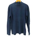 【中古】ベルバシーン Velva Sheen USA製 ハイネック ロングスリーブTシャツ メンズ JPN:L