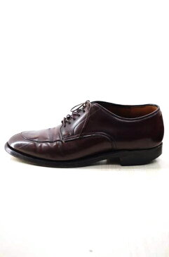 ALDEN オールデン Uチップ・Vチップ メンズ - 茶系 US:6.5 日本サイズ:24.5cm 相当 別注 モディファイドラスト Vチップ コードバン【中古】【ブランド古着バズストアBAZZSTORE】【081220】