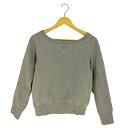 【中古】サカイラック sacai luck 背面レースアップ オフショル スウェット レディース JPN:1
