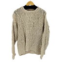 【中古】アンユーズド UNUSED 23SS Gourd Pattern Hand-Knitted Crewneck Sweater メンズ JPN:4(4)