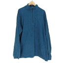 【中古】エルエルビーン L.L.Bean ハーフジップフリーストップス メンズ XXL-TALL
