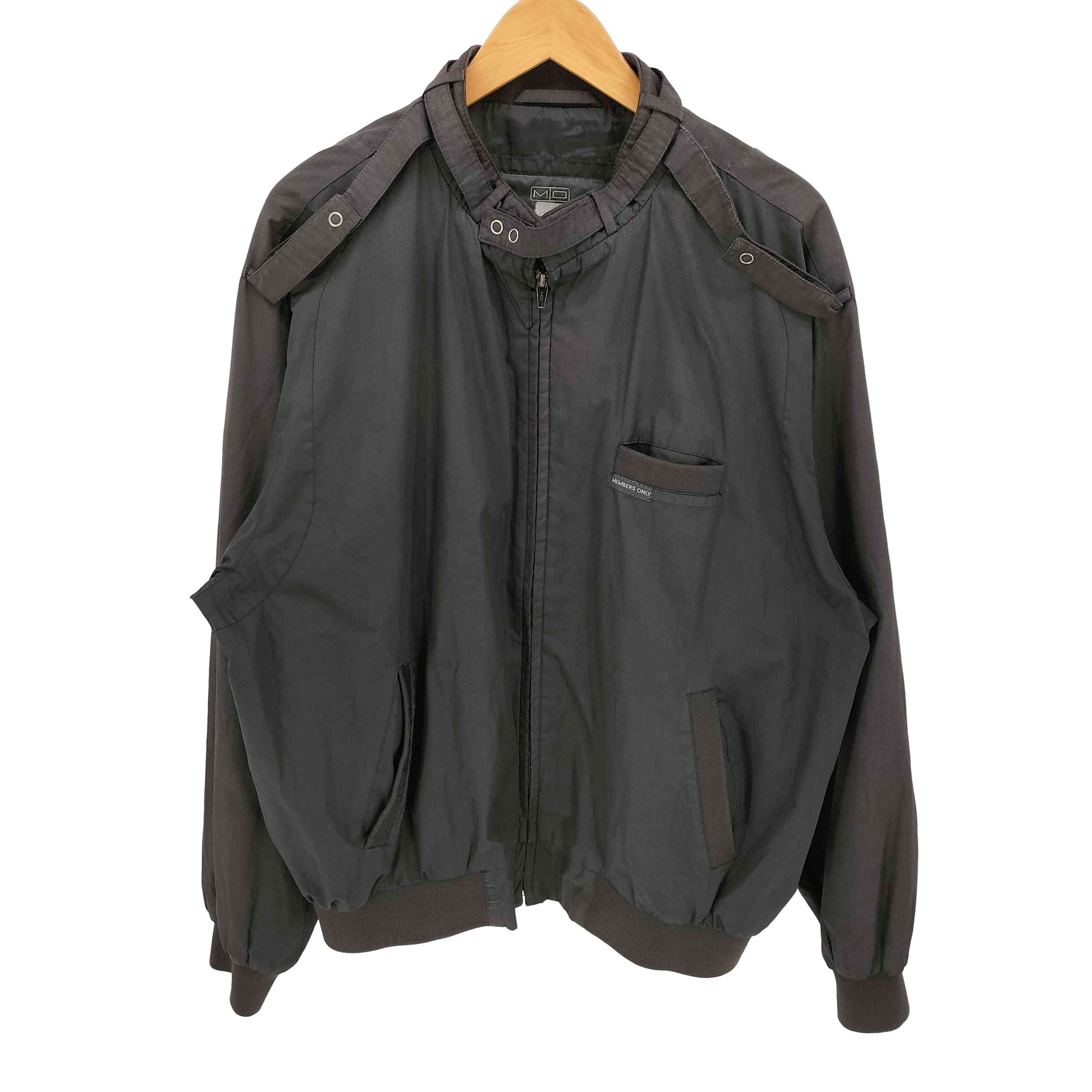 【中古】メンバーズオンリー MEMBERS ONLY YBSジッパー エポレット ジップアップ ブルゾン メンズ 表記無