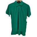 【中古】ポロバイラルフローレン Polo by RALPH LAUREN スモールポニー ロゴ刺繍ポロシャツ レディース import:M